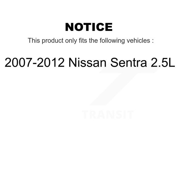 Rear Wheel Bearing Hub Assembly For 2007-2012 Nissan Sentra 2.5L